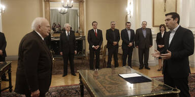 Athen: Tsipras als neuer Premier angelobt