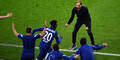 Chelsea-Coach Thomas Tuchel bejubelt den Champions -League-Triumph