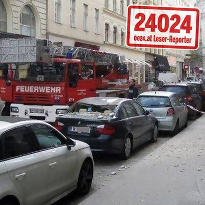 Totalschaden in der Tuchlauben