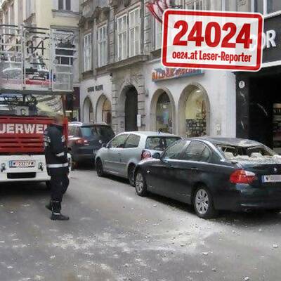 Totalschaden in der Tuchlauben