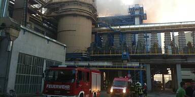 Brand in Zuckerfabrik Tulln