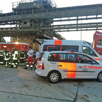 Brand in Zuckerfabrik Tulln