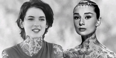 So w&uuml;rden die Promis t&auml;towiert aussehen