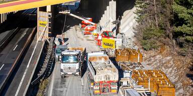 Tunnelbaustelle Golling
