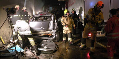 Ehepaar stirbt bei Horror-Crash in Tunnel