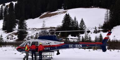 Lawinenabgang in den Tuxer Alpen: Bergrettung und Polizei im Einsatz