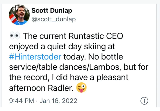 Nach Party-Video: Neuer Runtastic-Chef ätzt gegen Florian Gschwandtner