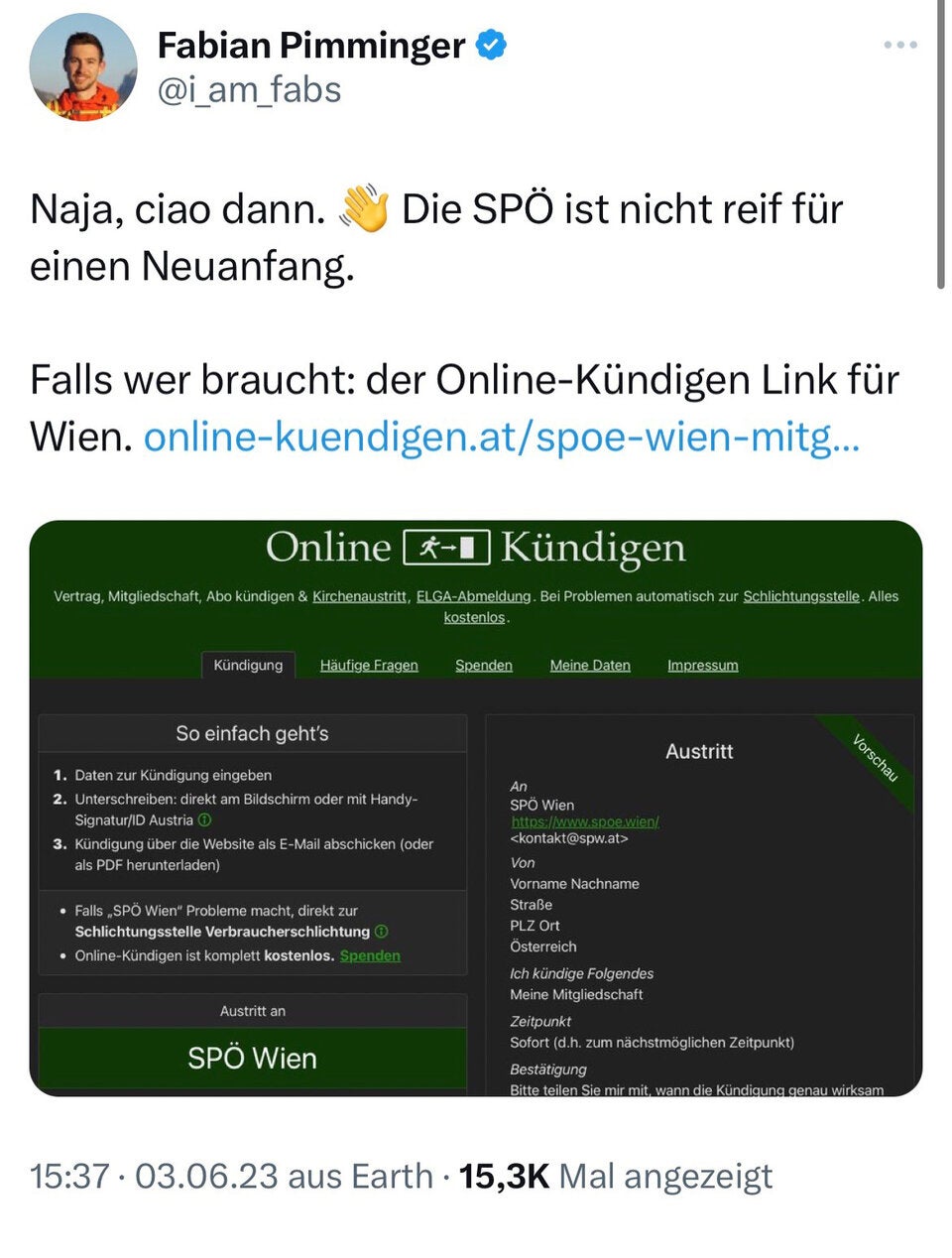 ''Ciao, SPÖ'': Austrittswelle nach Dosko-Sieg