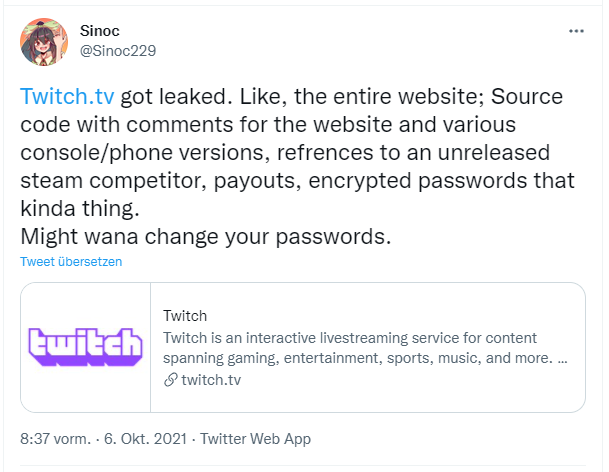 Datenklau bei Twitch legt Gehälter der Top-Streamer offen