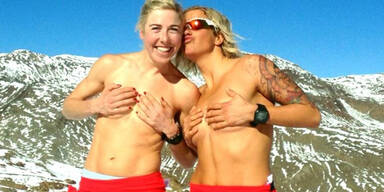 Freizügiger Nackt-Protest gegen Doping