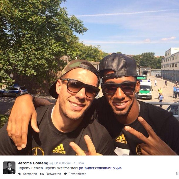 So lief der Mega-Empfang für die WM-Helden