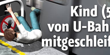 Albtraum: U-Bahn schleifte Florian (5) mit