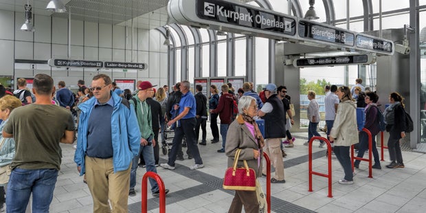 U1 Eröffnung Oberlaa