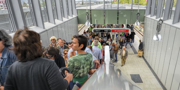 U1 Eröffnung Oberlaa