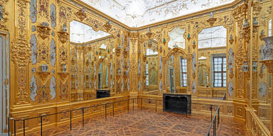 Unteres Belvedere: Goldkabinett erstrahlt in barockem Glanz