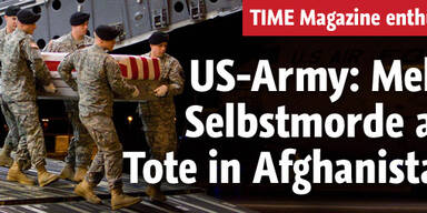 Alarmierende Suizid-Rate bei US-Armee