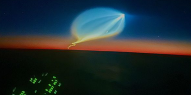 US-Luftwaffe Licht am Himmel