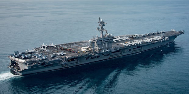 Irrer Kim droht, US-Flugzeugträger zu versenken