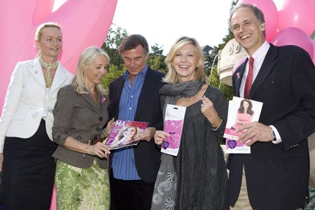 U. Fellner, John Easterling, Newton-John, Prof. Paul Sevelda, Pelzel