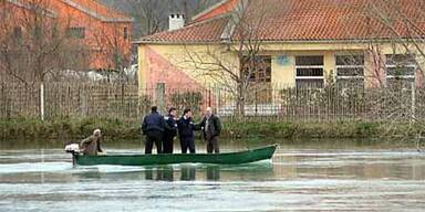 Überschwemmungen in Albanien