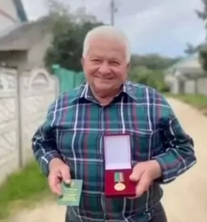 Ukrainischer Rentner