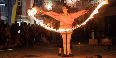 Straßen.Kunst.Festival verzaubert Wr. Neustadt