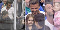Beckhams: Familienausflug zum Eishockey