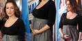 Alyssa Milano zeigt ihren Babybauch