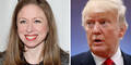 Trump und Chelsea Clinton
