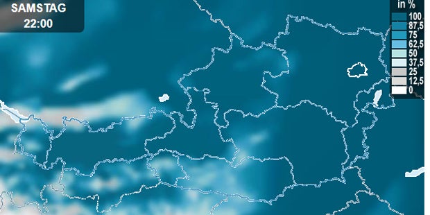 Stark-Regen über Ost-Österreich