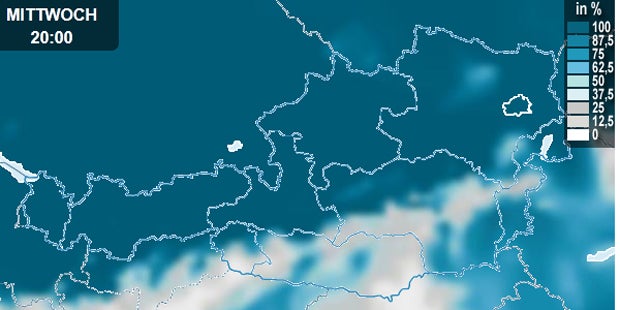 Schneechaos über Österreich