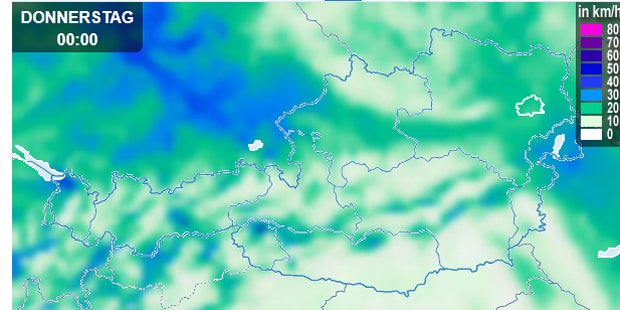 Schneechaos über Österreich