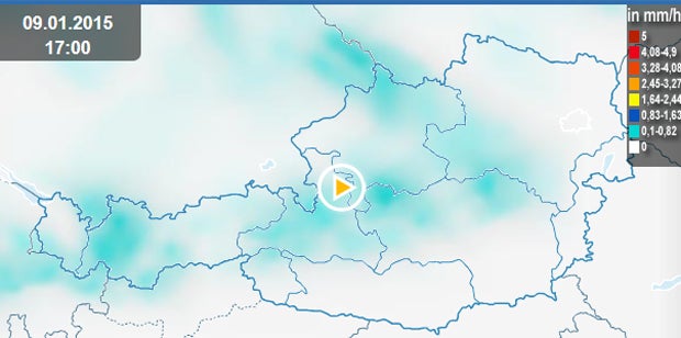 Orkansturm fegt über Österreich