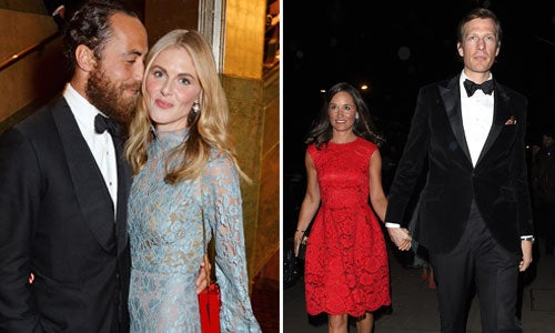 Pippa Middletonn, James Middleton, Donna Air