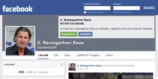 Fans fordern Rauswurf von Baumgartner