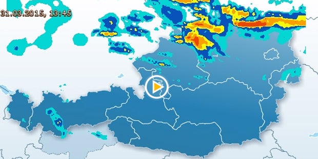 Orkan mit 120 km/h in Österreich