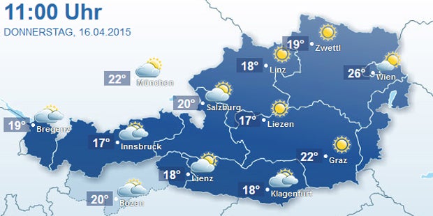 Mini-Sommer brachte 28 Grad