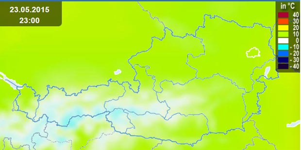 Tief Erik überflutet das Land