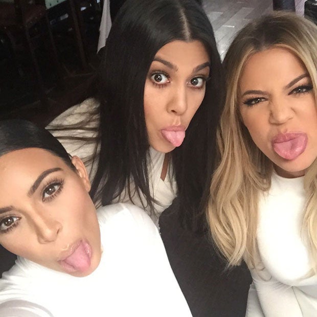Kourtney, Khloe, Kim Kardashian