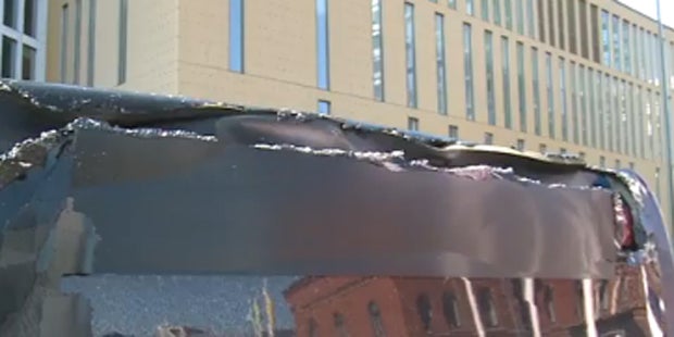 Salzburgs Teambus bei Anschlag beschädigt