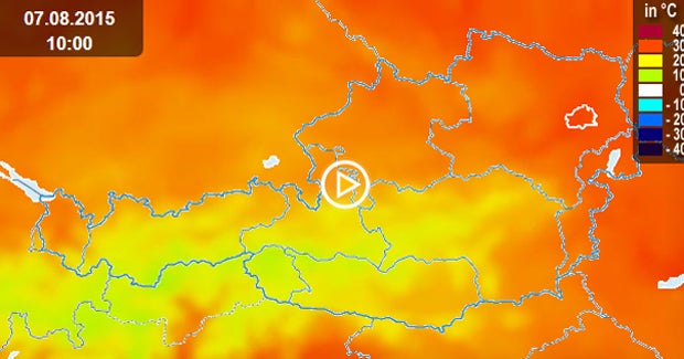 Wir sind Europas Hitzepol
