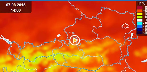 Wir sind Europas Hitzepol