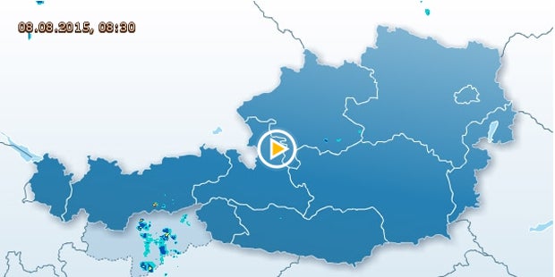 Hitzewelle auf dem Höhepunkt