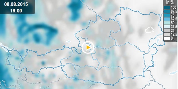 Hitzewelle auf dem Höhepunkt