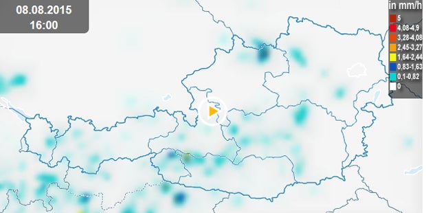 Hitzewelle auf dem Höhepunkt