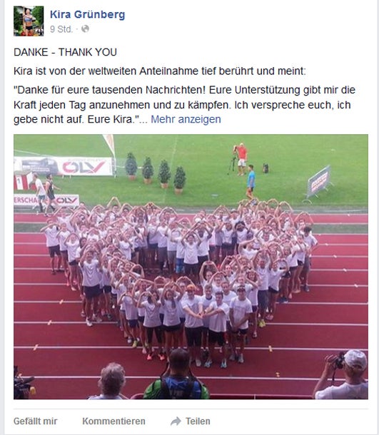 Grünberg meldet sich per Facebook zu Wort