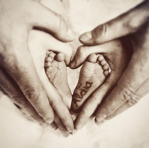 Nico Rosberg: Babyfüße