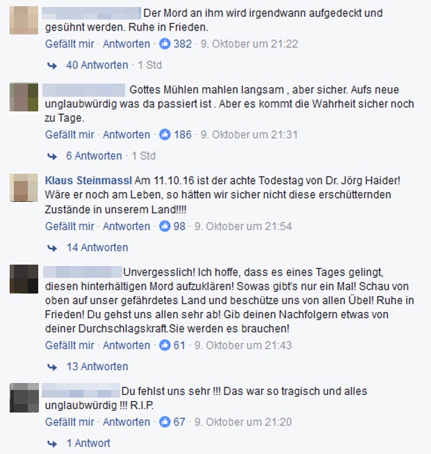 Haider-Tod: Strache-Fans wittern Verschwörung