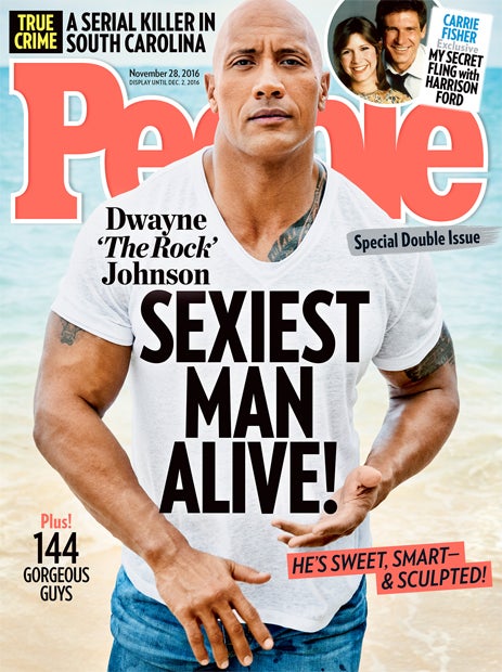 The Rock Dwayne Johnson ist der Sexiest Man Alive