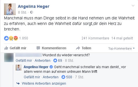 Angelina Heger & Leonard Freier